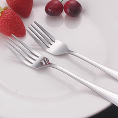 12 Piece Dinner Forks Set, Stainless Steel Forks for Home, Kitchen or Restaurant, Classic Elegant Design, Dishwasher Safe