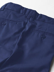 a.x.n.y Boys' Solid Dress Pants, Cobalt Blue, 5