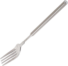 Extendable Fork, BBQ Telescopic Extendable Stainless Steel Dinner Fork, 8.7~25.4in Extra Long Fork for Barbecue Toasting Dinner Fruit Dessert Sausage Vegetable