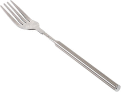 Telescopic Fork, Stainless Steel Dinner Fork BBQ Extendable Fork with Long Handle Sturdy Cutlery for Barbecue Toasting Dinner Fruit Dessert