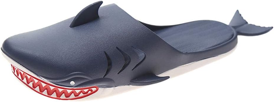 Shark Slippers - Unisex Fish Slippers for Men and Women - Funny Outdoor Beach Party Shoes