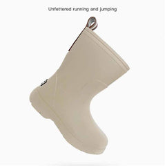 Baby Kids Easy On Antiskid Rain Shoes Boots for Toddler Little Kid Short Rain Boots Lightweight Rainy Day Boy Snow Boot