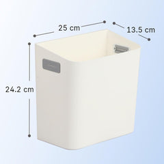 Wall Mount Trash Can Garbage Bin Hanging Garbage Can Trash Bin for Laundry Room Living Room