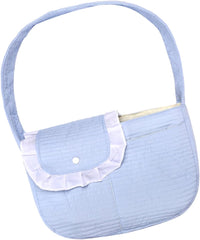 Cat Shoulder Carrier Sling Bag Lightweight Pet Backpack for Cats Dogs for Travel Walking and Outdoor Activities Made of Polyester Sky Blue s