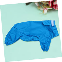 Dog Raincoat for Medium Small Dogs Water-Resistant Reflective Puppy Rainwear