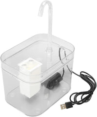 Cat Water Fountain, 1.5L Large Capacity Pet Drinking Fountain, Automatic Cat Feeding Watering Supplies, Dogs, Multiple Pets