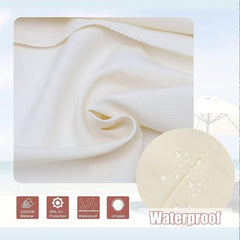 Patio Umbrella Replacement Canopy for 6/8 Rib Market Table Umbrella Canopy Cantilever Parasol Top Fabric Cover （Canopy Only ）, Burgundy