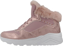 Skechers Girl's Uno Lite-Comfurt Collar Sneaker