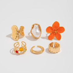 Stackable Rings Set for Women Knuckle Rings Stacking Rings Fashion Jewelry Ring Set