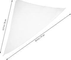 4pcs Large Dog Bandanas Wear-Resistant Triangle Scarves for Pets Comfortable Cotton Material for Outdoor Activities Parties and Everyday Use