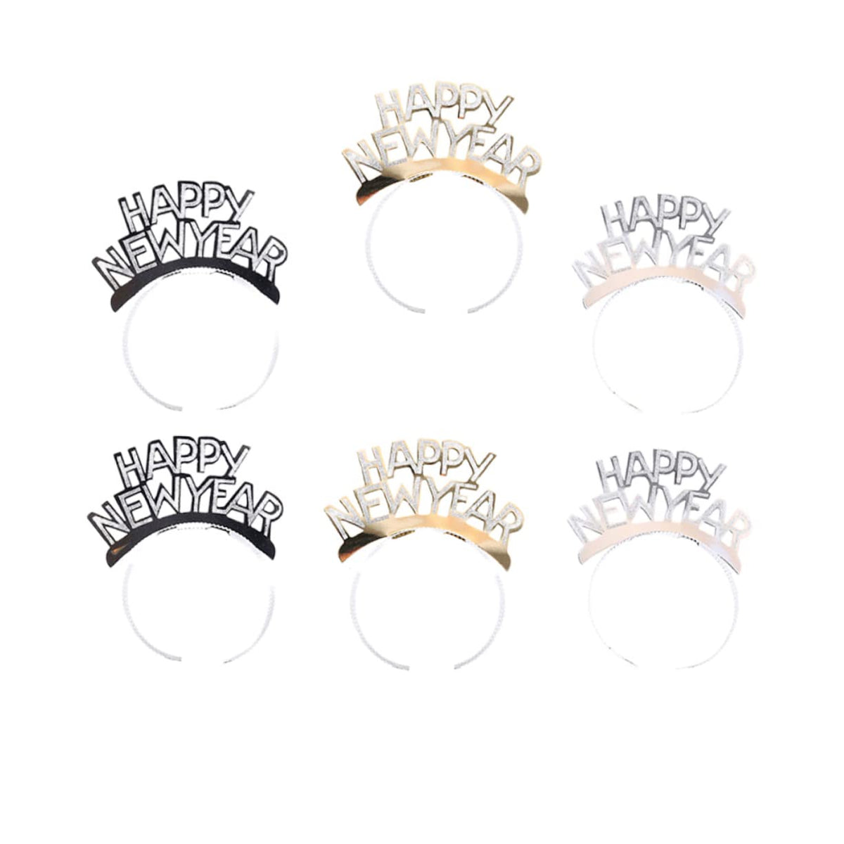 Didiseaon Fashion Headwrap Year Accessories Hair Barrettes for Kids Year Party Supplies