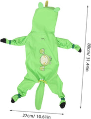 Dog Raincoat Full Body Hood Pet Poncho for Small Medium Dogs Breathable Design Windproof Rain Jacket for Rainy Days