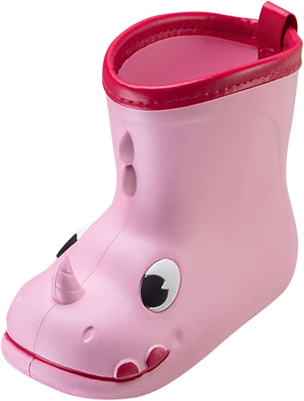 sfdgfhyf Children Outdoor Shoes Cartoon Animals Rain Boots Toddler Kids Rain Shoes Childrens Adorable Lightwight Rubber Shoes (Pink, 180)