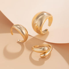 Stackable Rings for Women Knuckle Rings Stacking Jewelry Set Fashion Ring Set