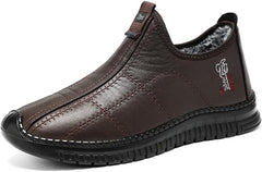 Men’s Winter Boots - Warm Insulated Snow Boots, Thick Lined Short Boots Cold Weather Protection, Soft Sole, Comfortable Fit for Outdoor Activities, Non-Slip (6.5,Coffee)