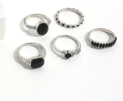 Stackable Rings for Women Stacking Rings Knuckle for Women Ring Sets Jewelry