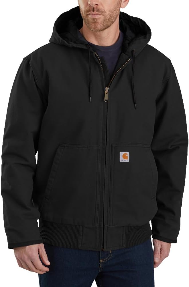 Carhartt Men's 104050 J130 Washed Duck Active Jac