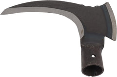 Weeding Sickle, High Manganese Steel Double Scythe, Hand Sickle Manual Weeders, Mowing Cutting Trees Double Sickle for Gardening Tools for Outdoor Grass Cutting Tree Pruning (Single Cutter Head)