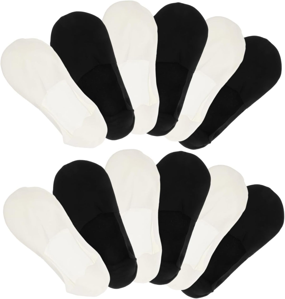 6pairs Breathable Low Cut Liner Socks for Men and Women Socks Moisture-wicking Comfort for Sneakers and Casual Shoes