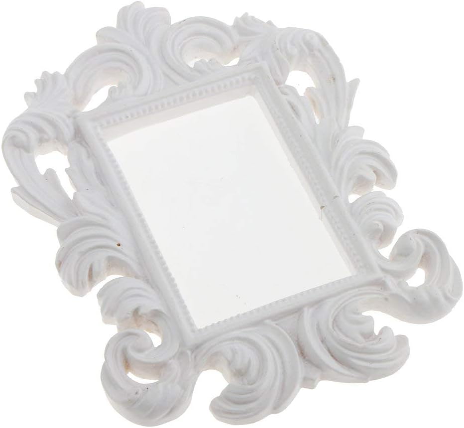 Retro Mini Picture Photo Frame Room Wall Decor Wedding Birthday Party Gift Favor - White, as described