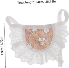 BESPORTBLE Puppy Scarfs Cute Dog Bandanas Pet Bibs for Cats and Dogs Floral Design Breathable Material for Fashionable Pet Dress-up