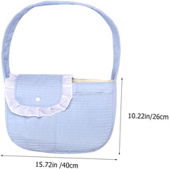 BESTonZON Pet Backpack Carrier for Dog Sling Bag Cat Pouch Carrier Travel Puppy Bag Backpacks for Large