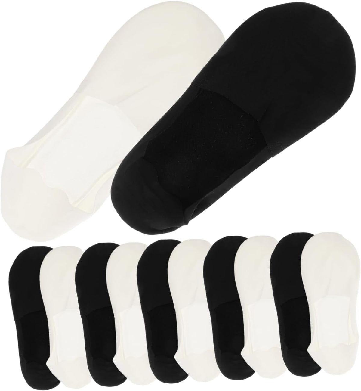 6pairs Unisex Low Cut Invisible Socks for Men of Breathable Ice Silk Ankle Socks Non- Design for Comfort and Stability for Everyday Wear