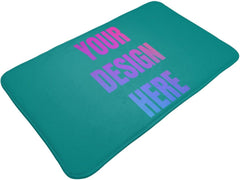 Custom Area Rug Personalized Doormat Non-Slip Add Image Logo Text Customized Carpet Floor Bath Mat for Outdoor Entrance Front Door Indoor Home Decor 24x16in