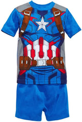 Little Boys Summer Pajamas Short Kids Pjs Sets 100% Cotton Toddler Sleepwear (711, 2T)