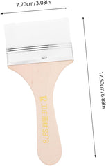 Cabilock Portable Oil Painting Brush Comfortable Handle Lightweight Bristle Tool for Artists for Pigment and Watercolor Painting Brush for and Control