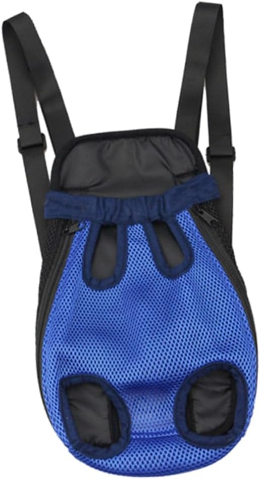 Pet Backpack Backpacks Adjustable Backpack Legs Dog Carrier Pet Carrier Front Dog Carrier Blue