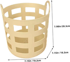 Laundry Basket Small Storage Organizer Reusable Portable for Dorm Bathroom