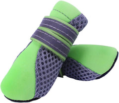 Breathable Mesh Dog Boots for Small Dogs Non- for Walking Running and All-Weather