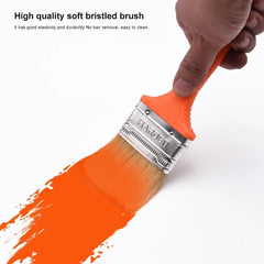 Professional 3-Piece Paint Brush Set – 1", 2" & 3" Boiled Bristle Brushes with Durable Plastic Handles – Ideal for Walls, Trim, Furniture, and Others.