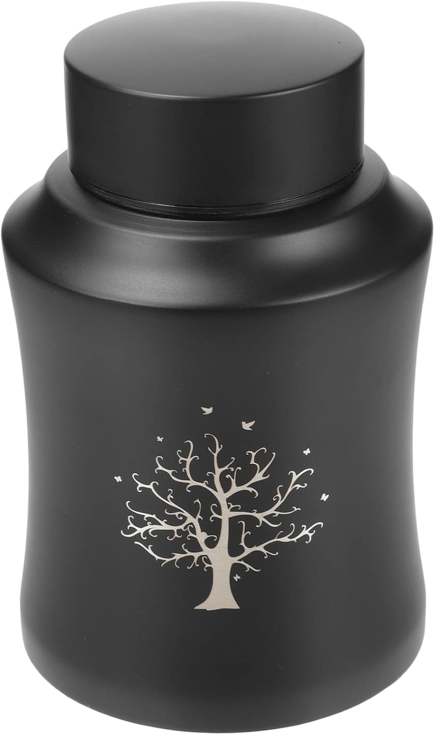 YARNOW Pet Urn for Ashes Stainless Steel Memorial Casket for Dogs and Cats Elegant Keepsake Design Small Preserves Cherished Memories