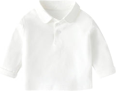 Child Boys Girls Solid Color Long Sleeve T Shirt Blouse Tops Clothes Children Casual Loose Clothes Casual Wear