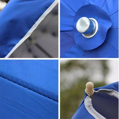 Patio Umbrella Replacement Canopy for 7.2ft 8.5ft 9.2ft 9.8ft 11.2ft Garden Sun Umbrella Replacement Cloth, 8/10 Ribs Market Umbrella Replacement Top Cover