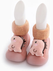 Toddler Robe And Slippers Boys Sole Baby Slipper Kids Patchwork Rubber Girls Warm Boys Slide Sandals Big Kid