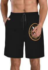 Joint Task Force Operation Inherent Resolve Swim Trunks Man's Quick Dry Beach Shorts Summer Beach 9" Bathing Suits
