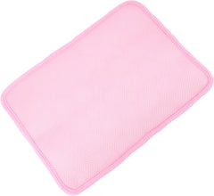 Pet Cooling Mat Pad for Dogs and Cats Ice Silk Cooling Bed with Triple Design Machine Washable Pet Mat for Indoor Use