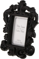Vintage Resin Photo Frame - Black, 9 x 12 cm