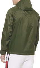 Tommy Hilfiger Men's Lightweight Breathable Waterproof Hooded Jacket