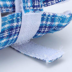 Cat Shoes, Dog Boots Outdoor Walking Breathable Puppy Sneakers 4Pcs Non Slip Pet Dog Soft Cloth Sports Shoes Dog Shoes for Small Medium Large Dogs, Blue (Number 2)