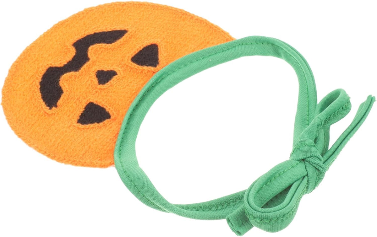 SUPVOX Dog Bandana for Cats and Dogs Washable Pumpkin Design for Birthday Parties Halloween and Festivals Comfortable Scarf for Pets
