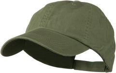 MG Low Profile Unstructured Cotton Cap - Olive OSFM