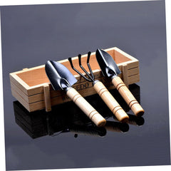 2pcs Mini Garden Planting Tools Set Ergonomic Hand Tools for Succulent and Bonsai Care Durable Spade and Rake Gardening Boy Girl and Plant Lovers