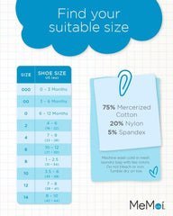 MeMoi Boys' Sophisti-Crest Mercerized Cotton Blend Crew Socks