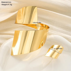 Gold Bangle Bracelets for Women Stylish Cuff and Bangle Jewelry Elegant Layered Wristwear Timeless Accessories