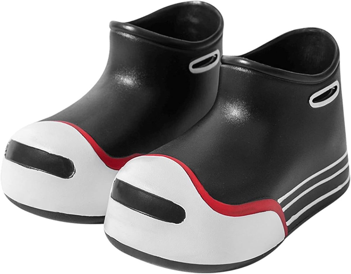 Baby Boys Cute Cartoon Rain Boots Portable Comfortable Anti Slip Rainy Day Wear Girl Boy Lightweight Boots