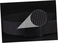 Sports Canvas Belt Men's Nylon Casual Belt Automatic Buckle Airport-friendly